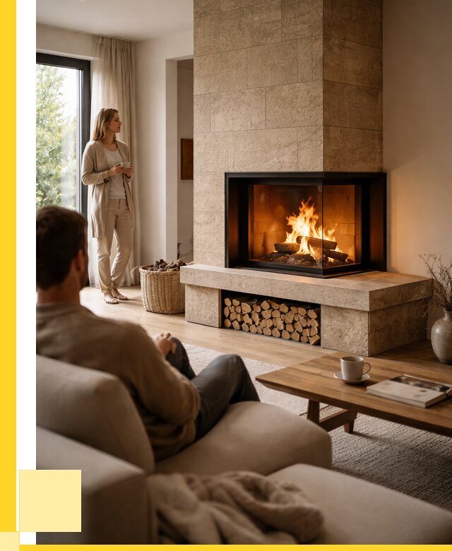 Угловые камины из кирпича установка в Надыме от 155670 р. ЭриданНдм