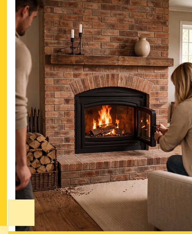 Кирпичные камины под ключ в Надыме от 155670 р. | ЭриданНдм