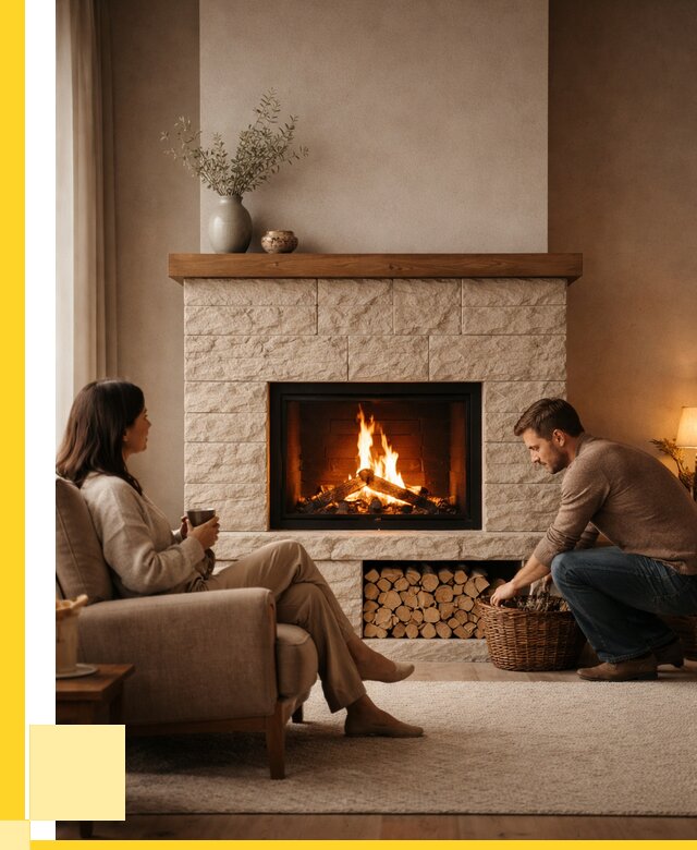 Камины для дома в Надыме под ключ от 155670 р. | ЭриданНдм