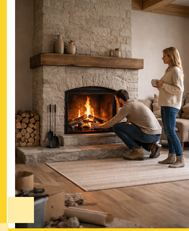 Камины для загородного дома в Надыме от 363230 р., ЭриданНдм