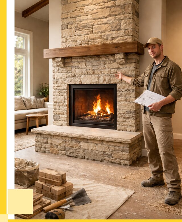 Камины под ключ в Надыме от 186804 р. | ЭриданНдм — установка