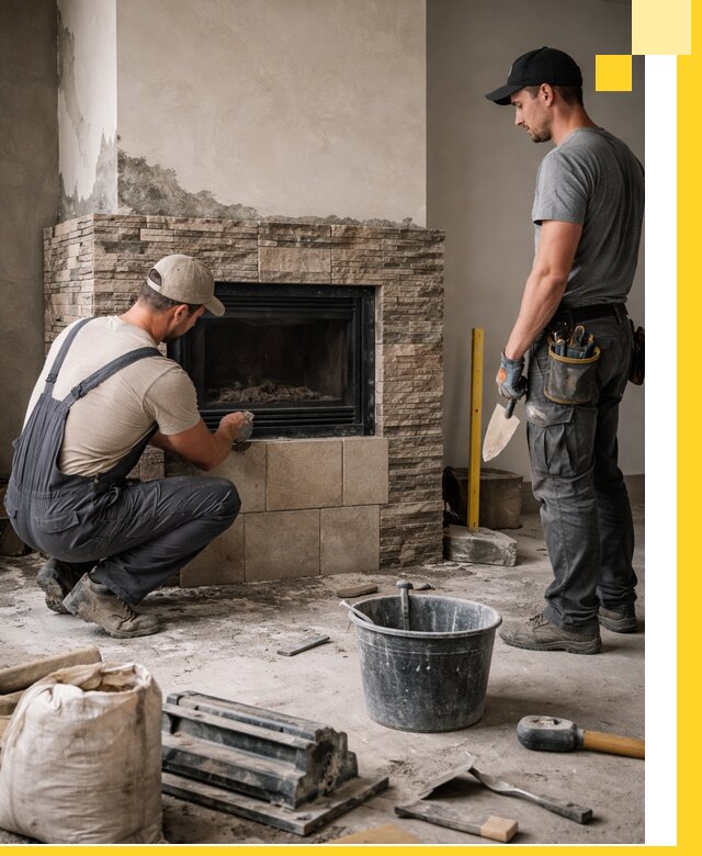 Камины под ключ в Надыме: проект, изготовление и монтаж