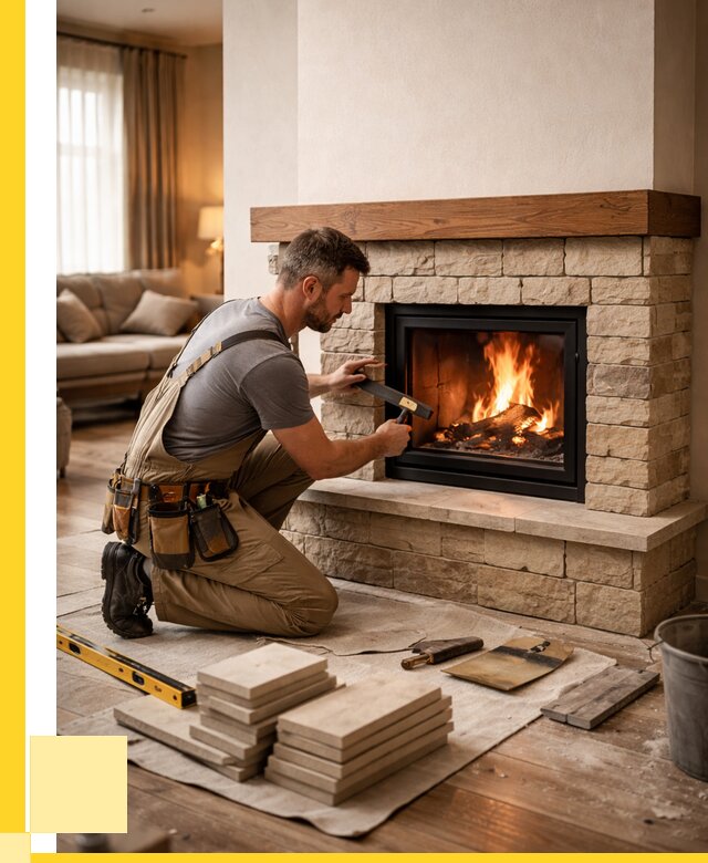 Строительство каминов в Надыме от 155670 р., ЭриданНдм - под ключ