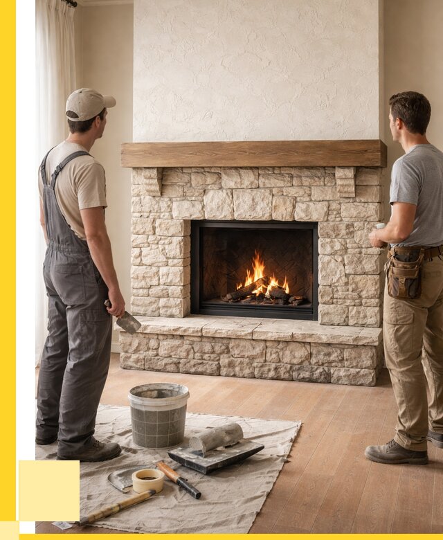 Отделка каминов в Надыме от 6746 р. под ключ | ЭриданНдм