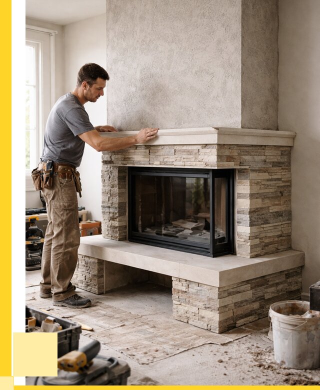 Изготовление каминов под ключ в Надыме от 155670 р. | ЭриданНдм