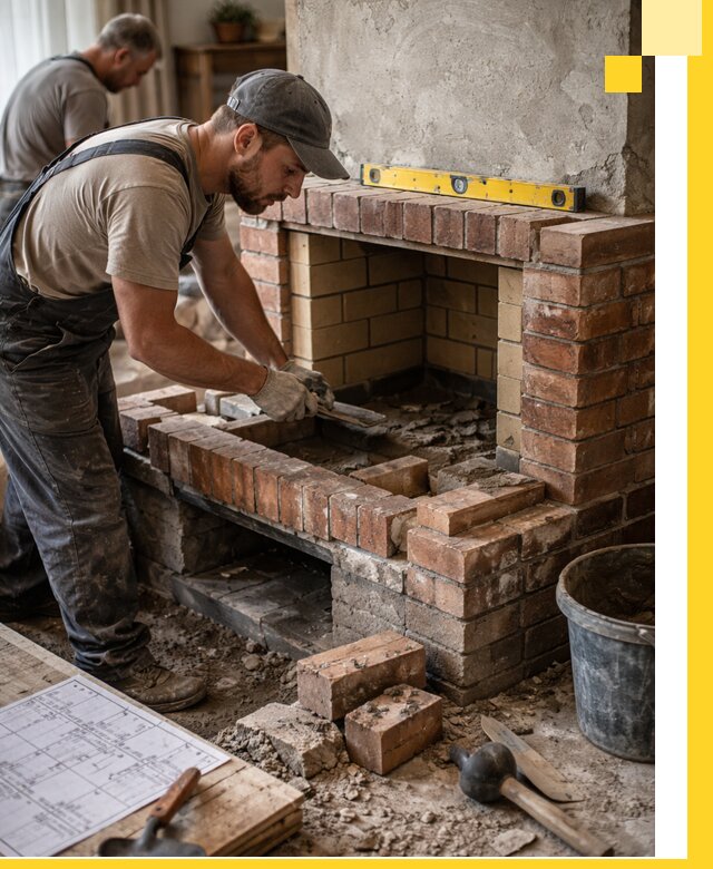 Изготовление и установка каминопечей под ключ в Надыме