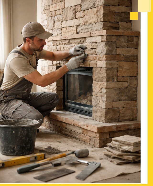 Проектирование и установка печей-каминов под ключ в Надыме