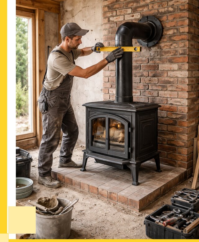 Монтаж печей установка банной печи в Надыме от 15567 р. | ЭриданНдм