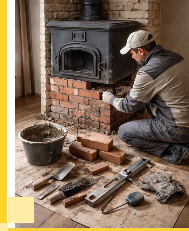 Ремонт печей в Надыме от 12454 р., услуги печника ЭриданНдм