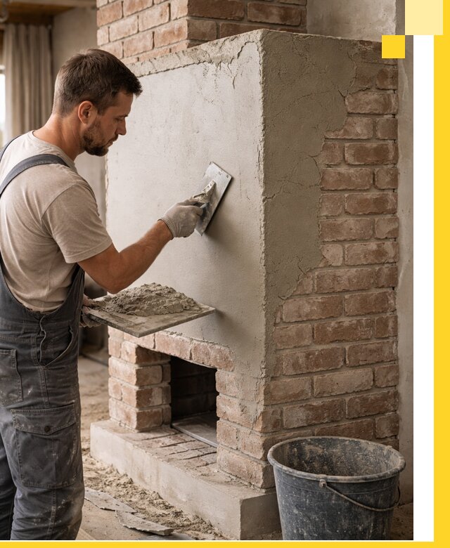 Отделка печей и облицовка каминов в Надыме под ключ