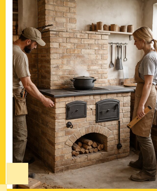 Варочно отопительные печи в Надыме от 93402 р. | ЭриданНдм