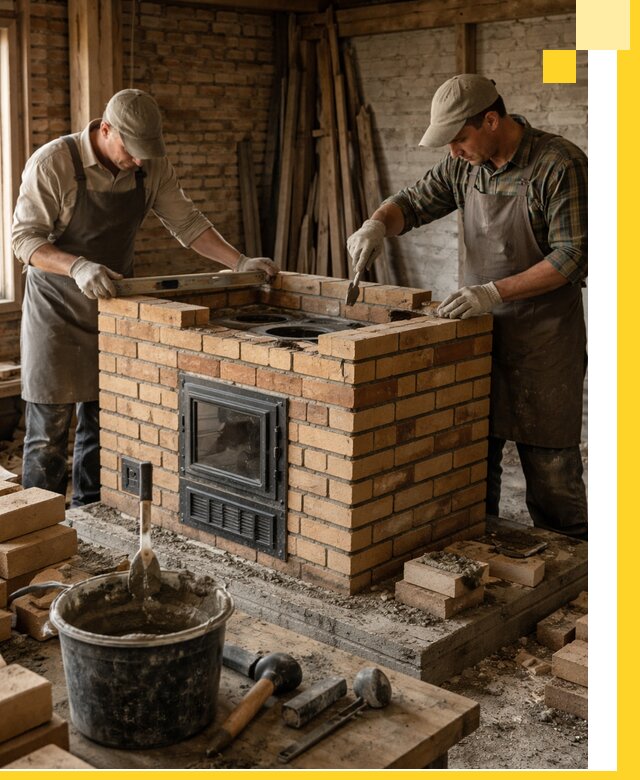 Изготовление и установка варочных печей под ключ в Надыме