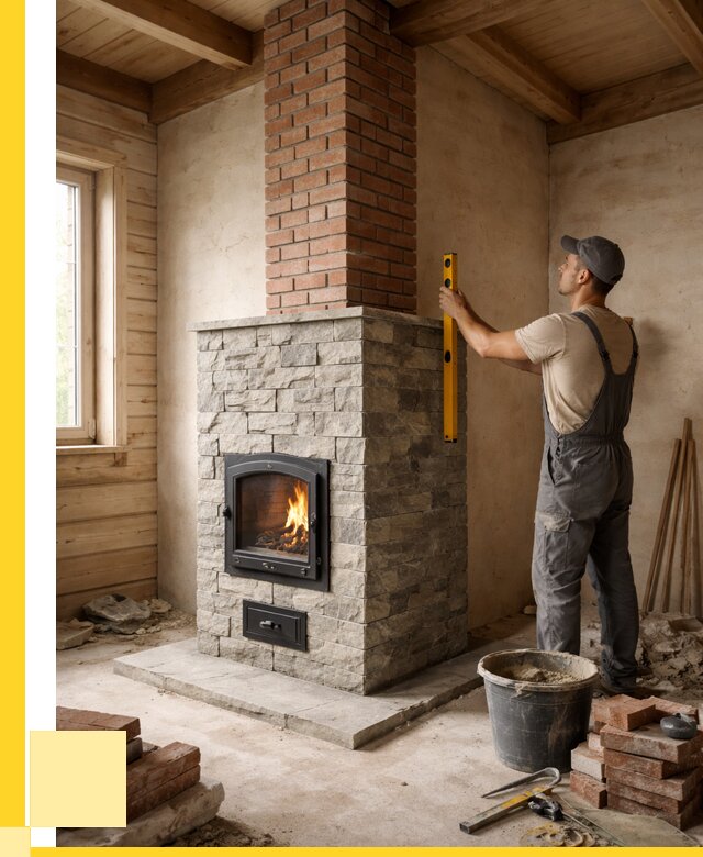 Печи и дымоходы под ключ в Надыме от 46701 р., ЭриданНдм