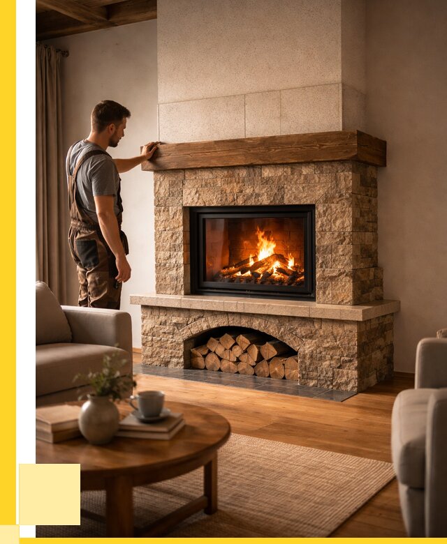 Печи камины для дома под ключ в Надыме от 57079 р. | ЭриданНдм