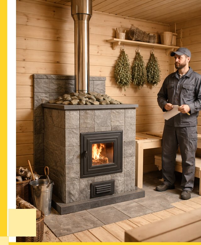 Печи для бани под ключ в Надыме от 124536 р. | ЭриданНдм