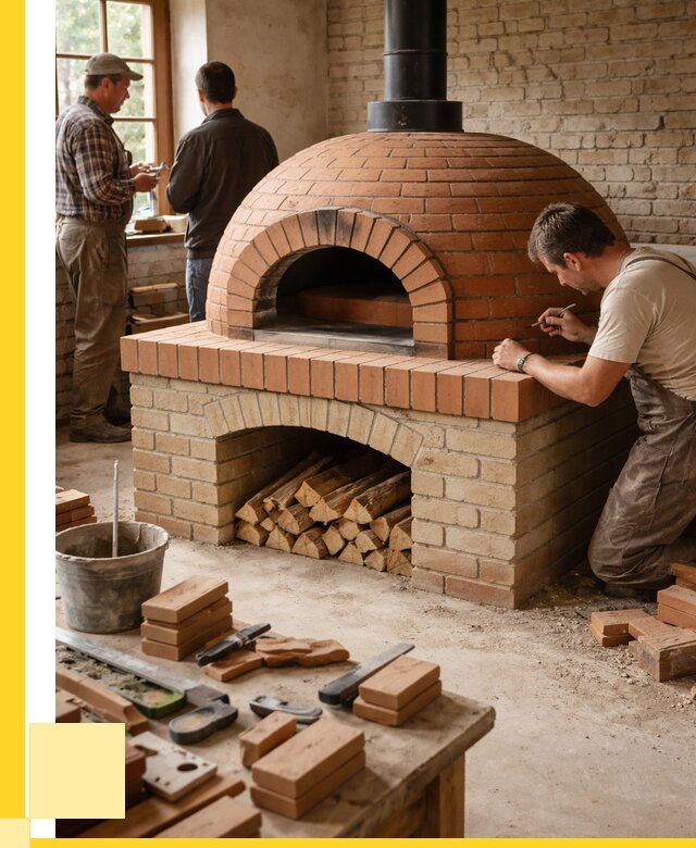 Помпейская печь дровяная для пиццы в Надыме | ЭриданНдм от 207560 р.