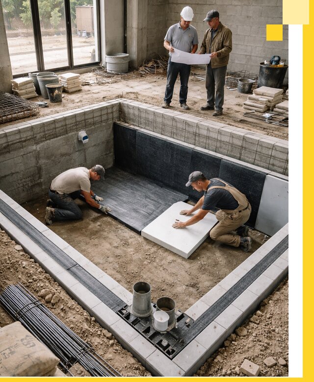 Проекты частных и общественных бассейнов под ключ в Надыме