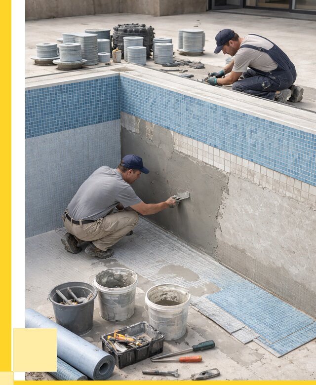 Ремонт и обслуживание бассейнов в Надыме от 25945 р. | ЭриданНдм