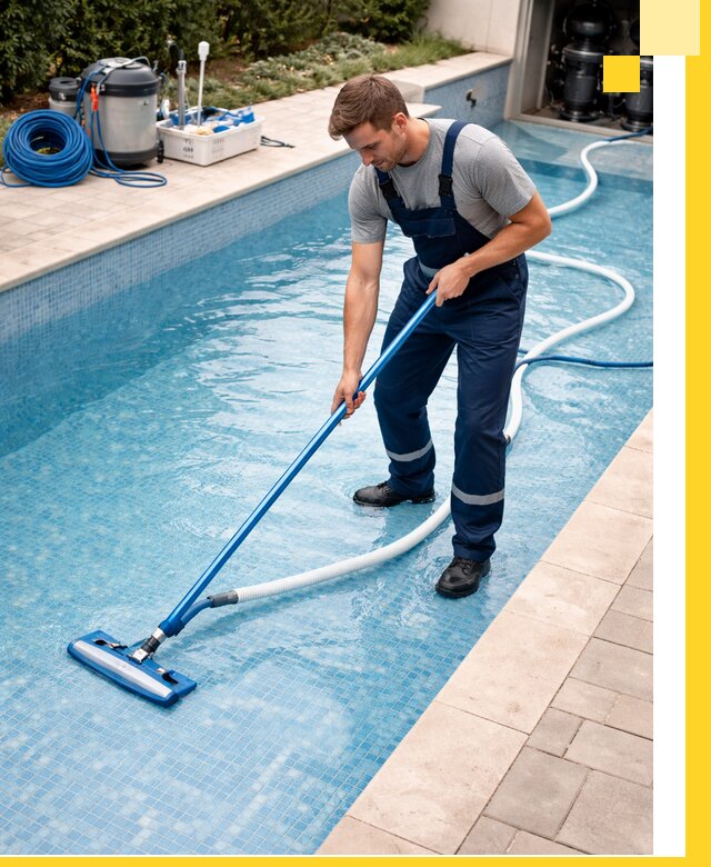 Профессиональная чистка бассейнов и фильтров в Надыме под ключ