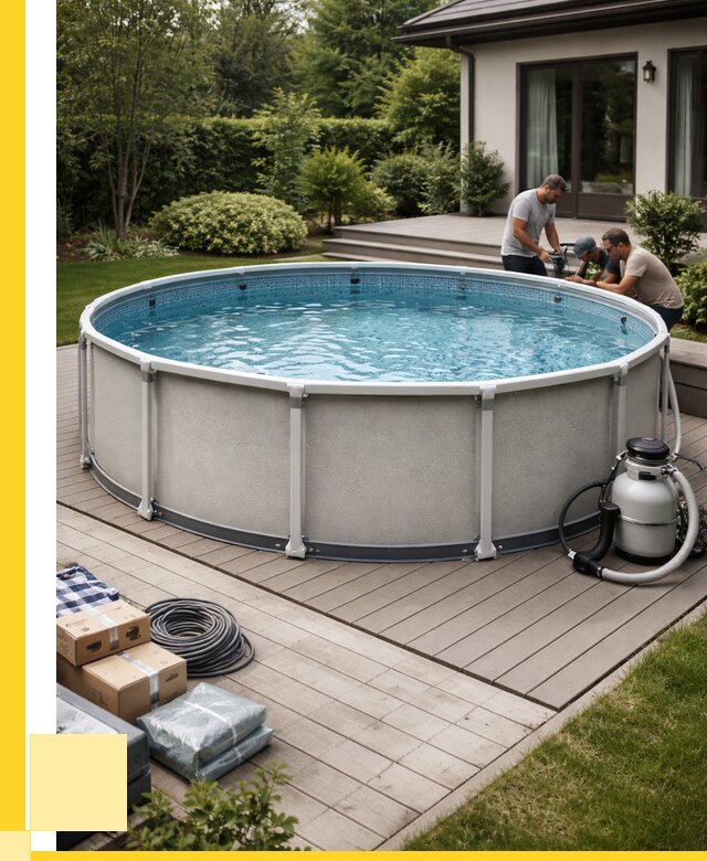 Купить каркасные бассейны в Надыме от 46701 р. | ЭриданНдм