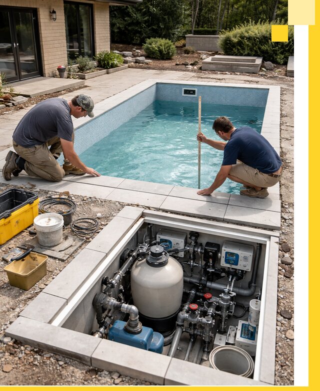 Строительство качественных домашних бассейнов под ключ в Надыме