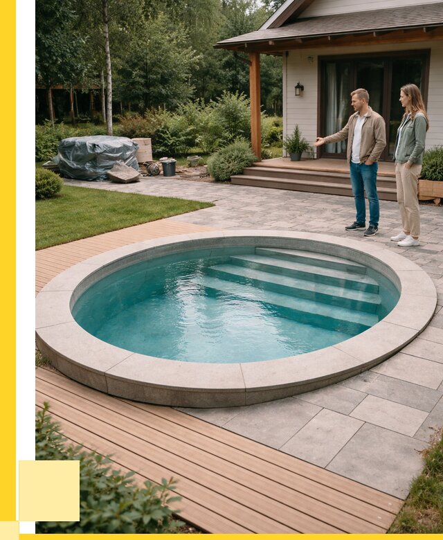 Бассейн на даче под ключ в Надыме от 207560 р., ЭриданНдм