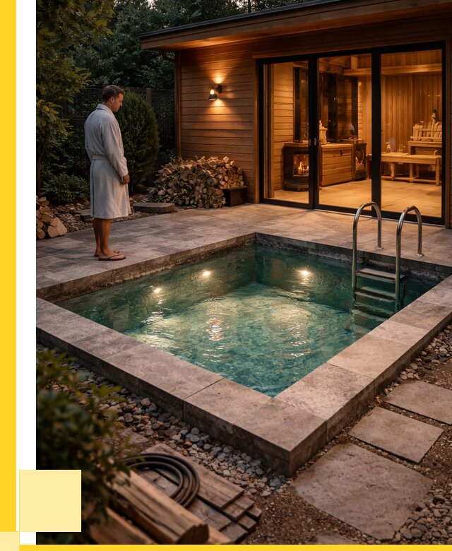 Бани с бассейном под ключ в Надыме от 98591 р. | ЭриданНдм