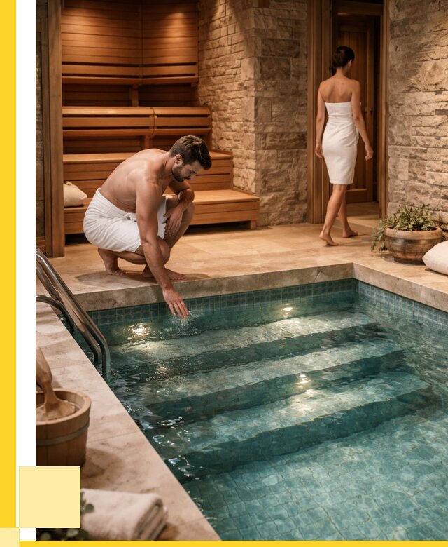 Сауна с бассейном под ключ в Надыме от 124536 р., ЭриданНдм