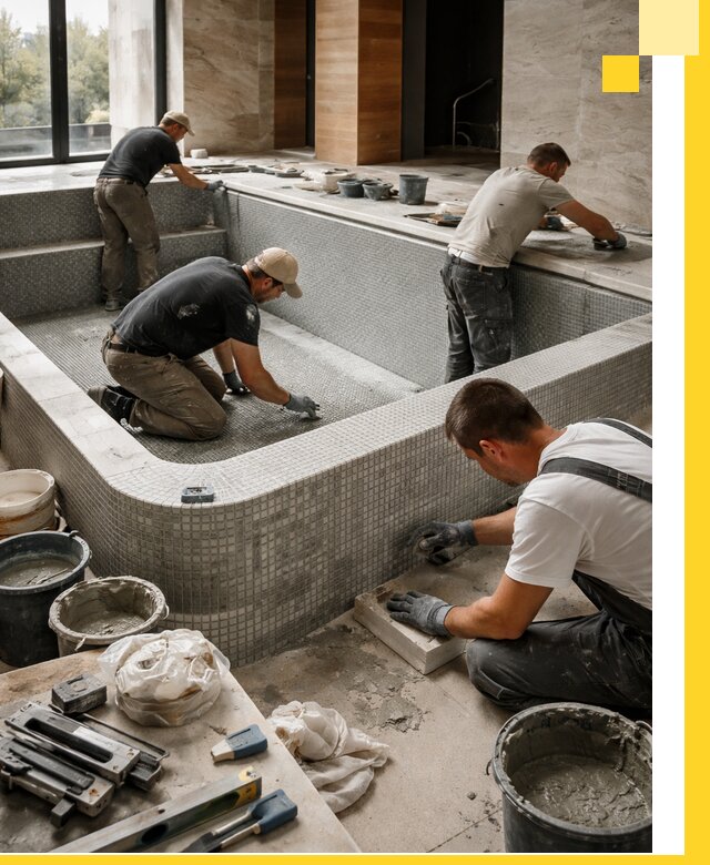 Строительство и установка СПА бассейнов под ключ в Надыме