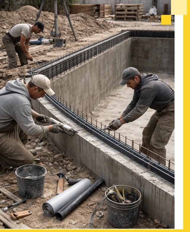 Качественный монтаж чаши бассейна в Надыме под ключ с гарантией