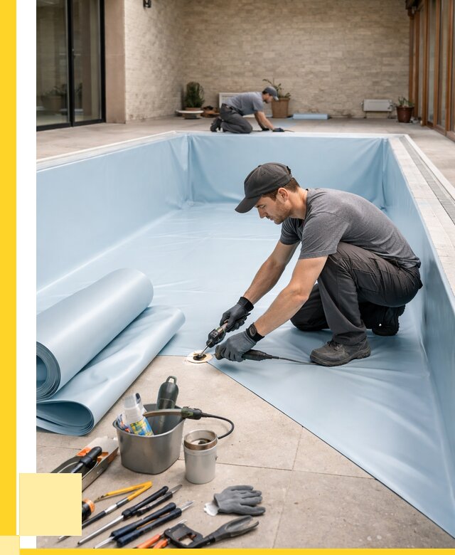 Пленка ПВХ для бассейнов в Надыме от 2595 р. | ЭриданНдм