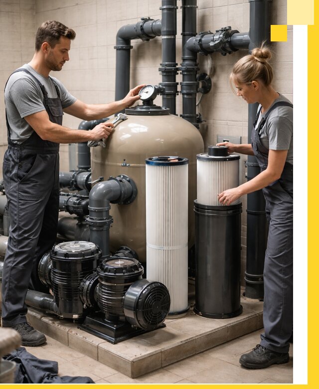 Фильтры и системы фильтрации для бассейнов в Надыме