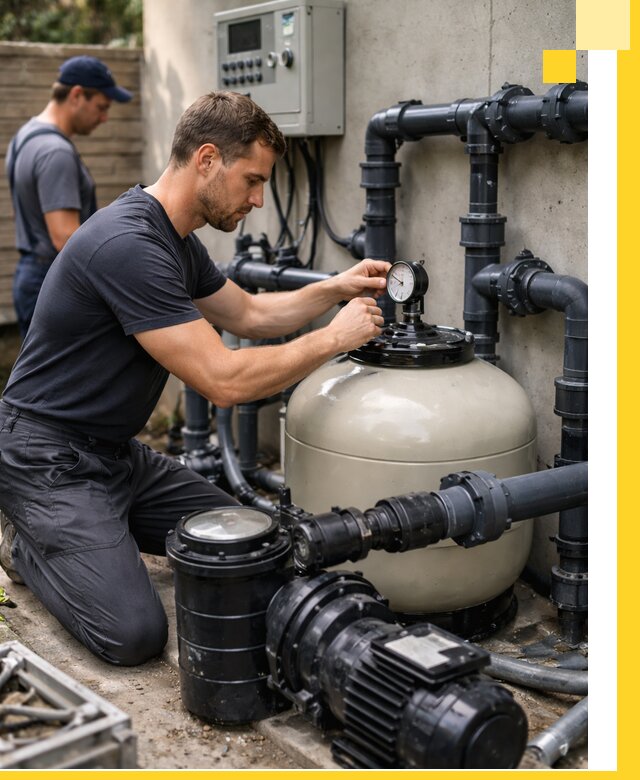 Поставка и монтаж фильтровального оборудования для бассейнов в Надыме