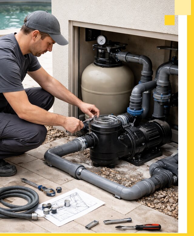 Поставка, монтаж и сервис насосов для бассейнов в Надыме