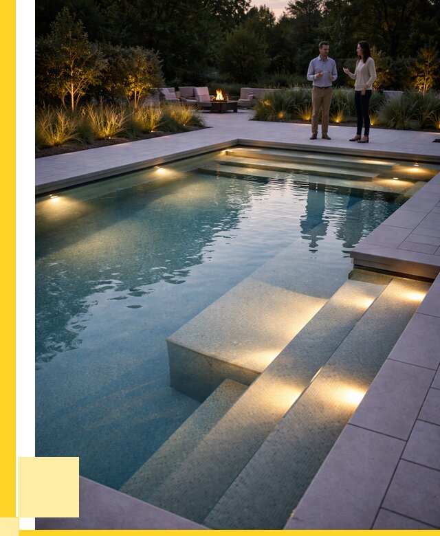 Освещение бассейнов в Надыме под ключ от 25945 р. | ЭриданНдм