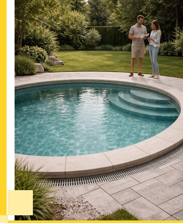 Круглые каркасные бассейны купить в Надыме от 259450 р. | ЭриданНдм