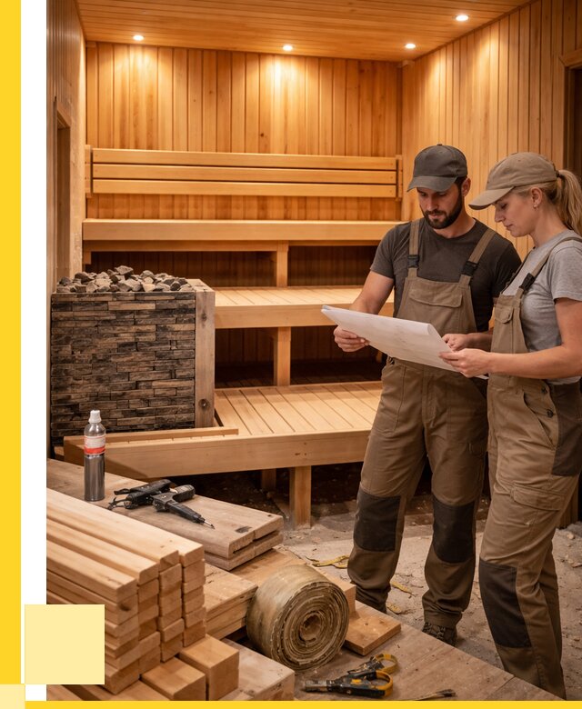 Строительство саун в Надыме под ключ от 259450 р., ЭриданНдм