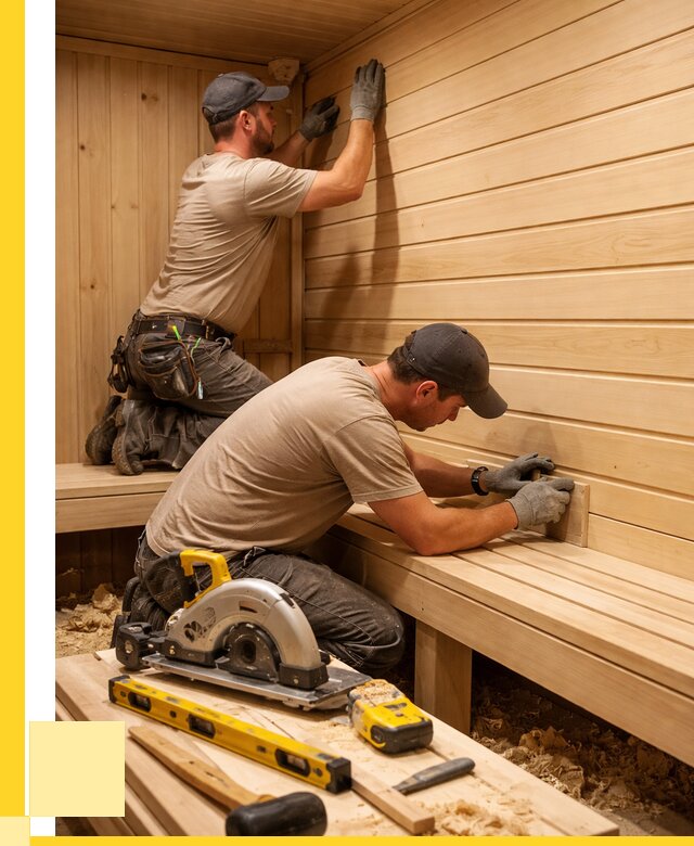 Обшивка саун вагонкой в Надыме от 2595 р. | ЭриданНдм