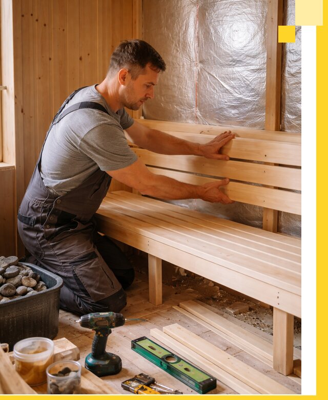 Проектирование, изготовление и монтаж финских саун в Надыме