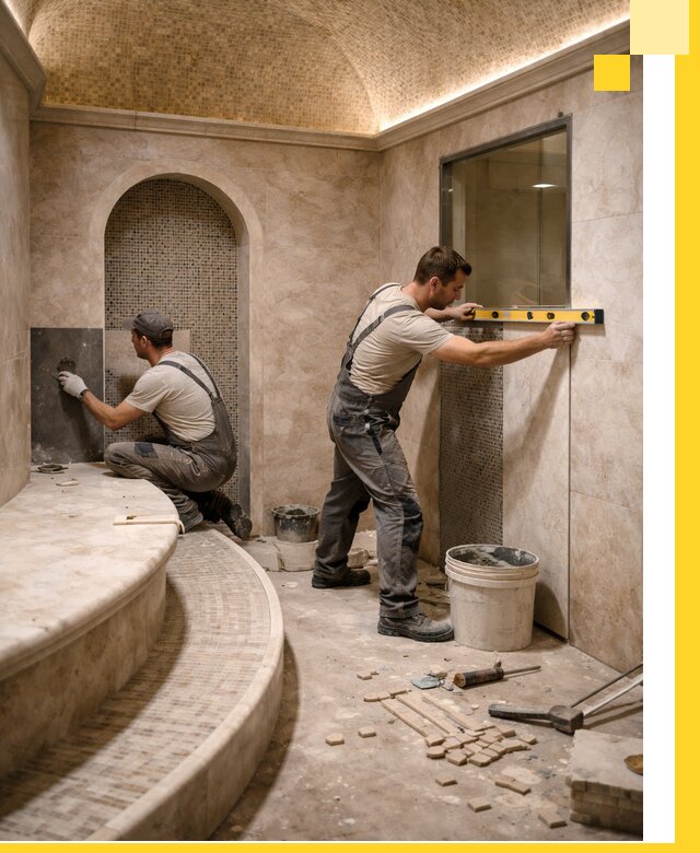 Проектирование и строительство саун с хамамом под ключ в Надыме