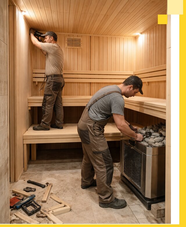 Купить сауну под ключ в Надыме с монтажом и гарантией