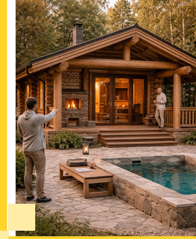 Проекты бань и хамам в Надыме от 25945 р. | ЭриданНдм