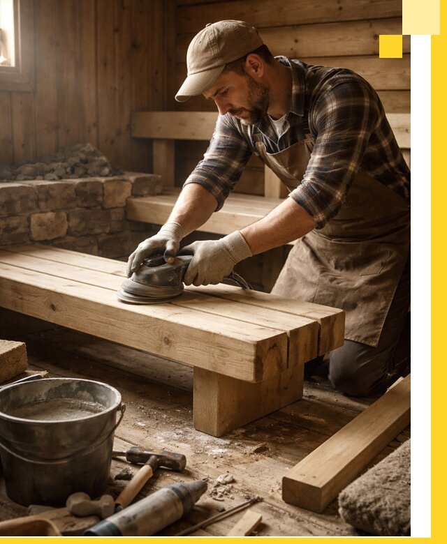 Ремонт бань под ключ в Надыме с гарантией качества и сроков