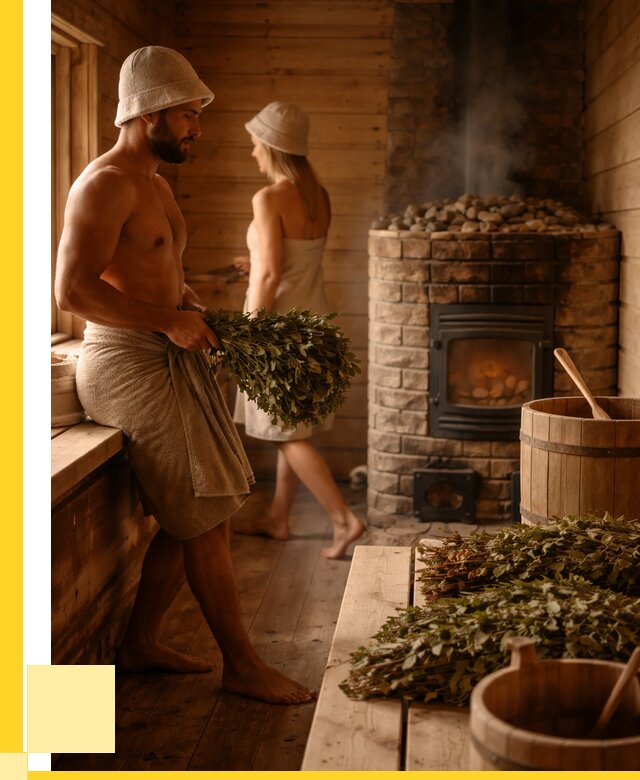 Русские бани в Надыме: проекты и дизайн от 363230 р. | ЭриданНдм