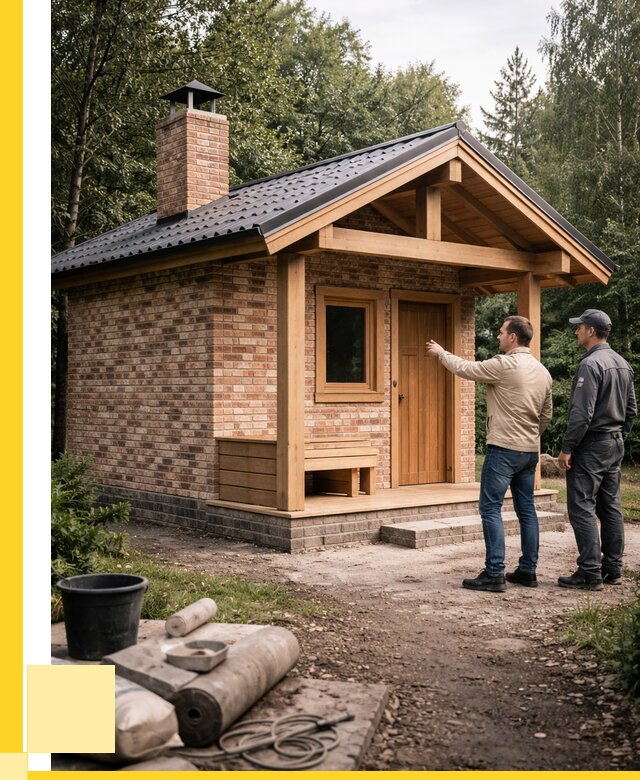 Кирпичные бани и печи в Надыме от 363230 р. | ЭриданНдм