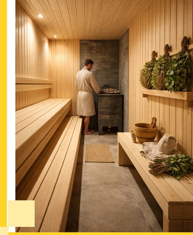 Отделка парной под ключ в Надыме от 363230 р. | ЭриданНдм