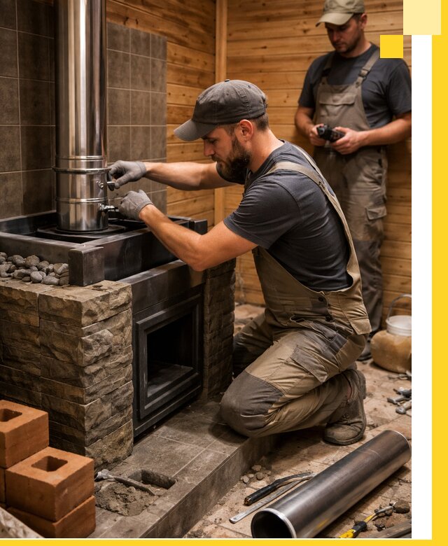 Изготовление и установка банных печей под ключ в Надыме