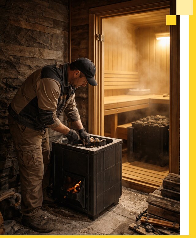 Строительство бани с сауной под ключ в Надыме от проекта до сдачи