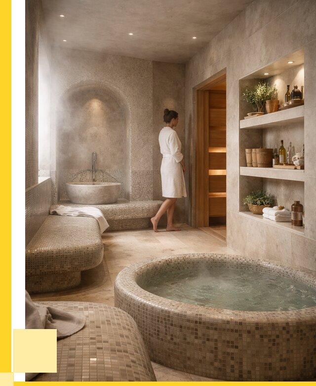 Строительство бани с хамамом в Надыме от 778350 р. | ЭриданНдм