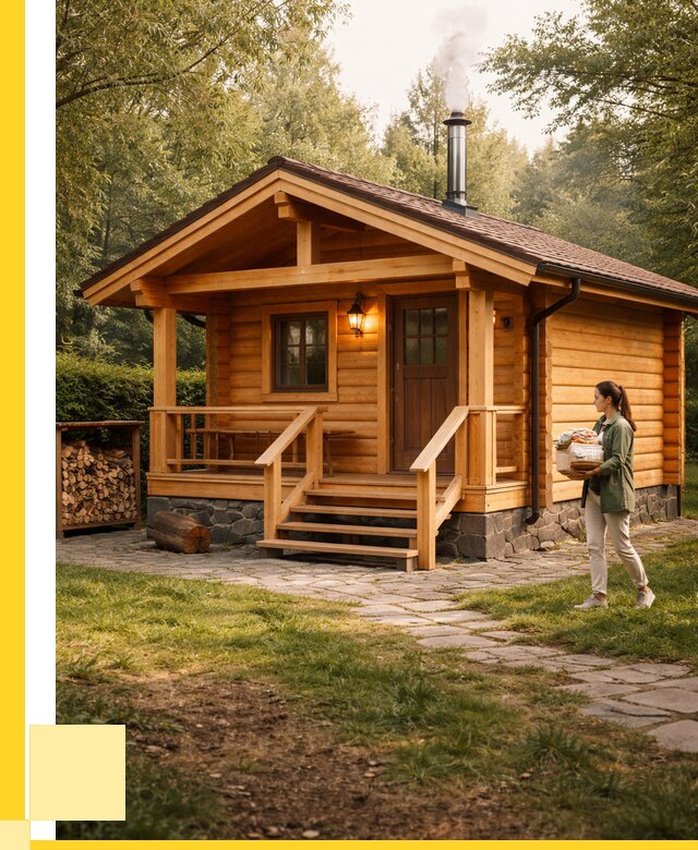 Купить баню под ключ в Надыме от 674570 р. | ЭриданНдм